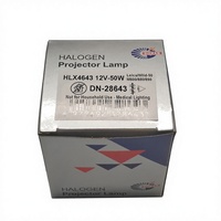 Bombilla de repuesto de vidrio Wild-50 de 12V y 50W para microscopios quirúrgicos Leica modelos 10384643 y HLX4643 CRI 99 3400K
