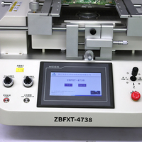 Station de Retravaillage BGA ZBFXT-4738 à Air Chaud avec Alignement Optique CCD et Contrôle de Température à 3 Zones