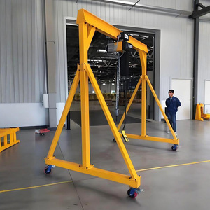 Grue à portique mobile de petite taille de 0,5 tonne, 1 tonne, 2 tonnes, 3 tonnes, 5 tonnes, grue à portique mobile portable - Product Image 1
