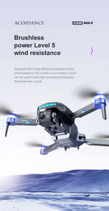 <span class=keywords><strong>Drone</strong></span> GPS <span class=keywords><strong>K918</strong></span> MAX 5G WIFI 4K HD Double caméra avec évitement d'obstacles Hélicoptère professionnel <span class=keywords><strong>Drone</strong></span> sans balais RC 1200M Jouets d'avion - Product Image 4