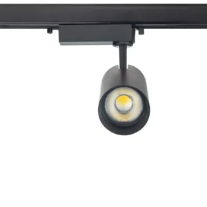 आधुनिक सस्ते कीमत गैलरी एलईडी 2 तारों के साथ 30w ट्रैक प्रकाश वाणिज्यिक प्रकाश Epistar सिल
