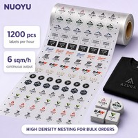 Imprimante UV DTF HD3200 à tête unique pour effets 3D, machine de transfert de film TPU rouleau à rouleau de 30 cm pour l'industrie du vêtement