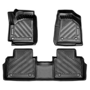 Ventes d'usine Nouvelle arrivée TPE Accessoires de voiture Tapis de sol de voiture Tapis de voiture personnalisés pour le territoire Ford - Product Image 2