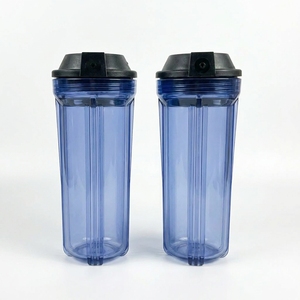 Venta Directa de Fábrica: Carcasa Transparente para Filtro de Agua con Botón de Liberación de Presión para Tratamiento de Agua en Toda la Casa - Product Image 1