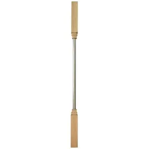 Forge Spindles Oak Wood Spindle for modern staircase/Home decoration