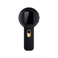 Hot Selling 200X Hand Holding Magnifying Glass with Light Handle Optical Glasses Lens Reading Collection Gift V19