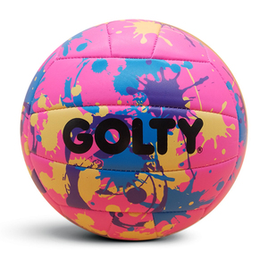 Balón de Voleibol <span class=keywords><strong>GOLTY</strong></span> GVM-1015A Talla 5, Peso 260-280G, Circunferencia 650-670MM, con Cuero de PVC Luminoso Personalizado, Cosido a Máquina - Product Image 1