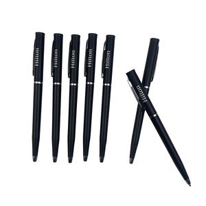 Stylo bille personnalisé avec logo, style Westin Hilton, encre multicolore 1,0 mm, en plastique ABS/PC, cadeau promotionnel - Product Image 4