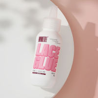 Colle pour perruques à marque privée, adhésif imperméable à tenue extrême pour perruques Lace Frontal et toupets, liaison invisible et forte, 80g, OEM