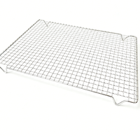 Grille de séchage et de refroidissement en acier inoxydable SUS 304 de qualité alimentaire pour barbecue, grille de cuisson en fil métallique pour four et boulangerie