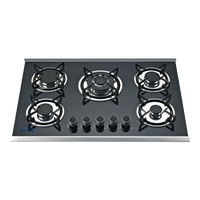 Appareils de cuisson comptoir intégré 5 brûleurs cuisinière 4 gaz 1 simple cuisinière électrique à induction infrarouge en céramique