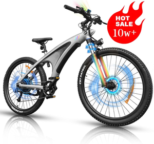 ราคาโรงงาน จักรยานไฟฟ้า 48v Emtb โมเพด รุ่นเรโทร ไฮบริด จักรยานอีไบค์ สำหรับถนนและทางวิบาก จักรยานเสือภูเขา ยางอ้วน - Product Image 3