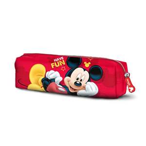 Estuche para lápices Disney Mickey Mouse Laugh-Square, Rojo - Product Image 1