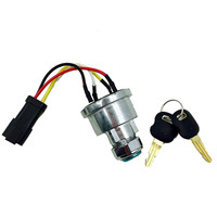 Ignition Switch with Keys, 142-8858, Cat D6T, 247B, D6R