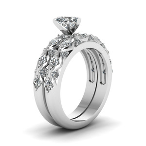 Modisch vergoldet Edelstahl Diamantring Hochzeit Verlobung eingebrachter Zirkon-Ring-Set für Paare