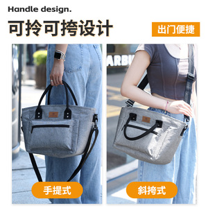 Beilian 15L Insulated Lunch <b>Bag</b> With <b>Ice</b> <b>Pack</b> For Office Workers And Outdoor Use - Product Image 3