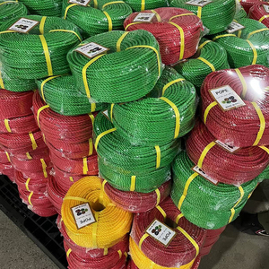 3strand/4strand PE Polyethylene Plastic Mooring Twisted <strong>Rope</strong> Packing Fishing <strong>Rope</strong> 3mm 4mm 6mm 8mm 10mm 12mm 18mm - Product Image 3