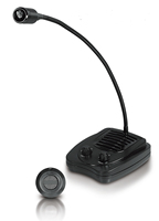 Interphone double voie en métal, coffre-fort noir, accessoire d'hôpital, 1 pièce