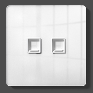 आधुनिक नए टेम्पर्ड ग्लास दीवार चार ठंढ इलेक्ट्रिक लाइट संवेदनशील त्वचा स्विच सॉकेट के साथ - Product Image 6