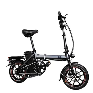 Grosir Cina Harga Murah 48v 250w baterai lithium 14 inci ban ebike sepeda listrik sepeda Kota lipat