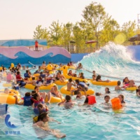 Machine à Vague Professionnelle à Pression de Vent 75KW pour Parc Aquatique et Piscine à Surf