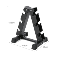 Support de rangement pour haltères en acier, support multi-niveaux pour haltères, pour salle de sport à domicile, équipement d'entraînement musculaire