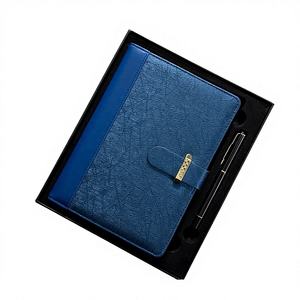 Libretas de Oficina A5 al por Mayor, Artículos de Papelería para Regalo, Diario con Cubierta de Cuero PU, Impresión de Logotipo Personalizado en Serigrafía, Sets de Regalo - Product Image 4