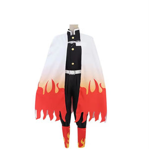 Anime Costume <span class=keywords><strong>Rengoku</strong></span> Kyoujurou <span class=keywords><strong>Cosplay</strong></span> Costume <span class=keywords><strong>Rengoku</strong></span> Kyoujurou <span class=keywords><strong>Cosplay</strong></span> Outfits Kimono pour hommes Halloween - Product Image 1