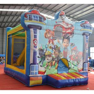 Jeu gonflable d'extérieur Château gonflable Paw Patrouilles Videur gonflable Combo Cartoon Maison gonflable avec toboggan pour enfants - Product Image 4