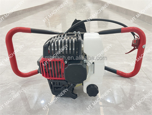 Taladro de tierra de gasolina de alta eficiencia con motor de 2 tiempos de 52 cc para plantar árboles y perforar agujeros - Product Image 5