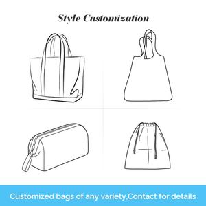 Bolsa de Algodón con Cordón Personalizada al por Mayor con Logotipo, Reciclable, Color Natural, 15*20cm - Product Image 3