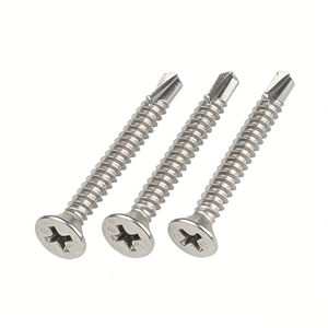 Bibo Yaente Factory 304/410 Stainless Steel Self-drilling Self-tapping <b>Flat</b> & Countersunk Head <b>Screw</b> M4.2 M4.8 Countersunk Bibo - Product Image 5
