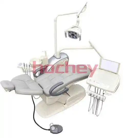 Hochey Medical最高の歯科用器具高級革歯科用椅子価格