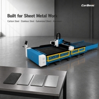 Machine de découpe laser CNC pour métaux 1500W-6000W avec optimisation de la découpe par IA Cypcut Schneider pour acier inoxydable, aluminium et acier au carbone
