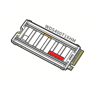 SSD BLACK SN8100 - 4 To avec dissipateur thermique 5.0 M.2 2280 PCIe Gen5 x4 WDS400T1XHM / WDS400T1XHM-00CMT0 - Product Image 2