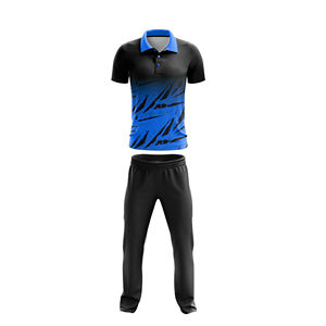 Los hombres usan el logotipo del equipo y el nombre Cricket Jersey Sublimación Impresión Cricket Apparel Sport Training Uniform - Product Image 5