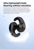 Headset Nirkabel Pabrik T70 Model Terbaru 2026, Earbud Tws Stereo untuk Olahraga, Gaming, dan Tidur