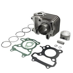 Kit Testata Cilindro in Acciaio Inox a 4 Tempi per Scooter <span class=keywords><strong>SYM</strong></span> <span class=keywords><strong>MIO</strong></span> 50, Diametro Cilindro 42mm, Ricambi - Product Image 3