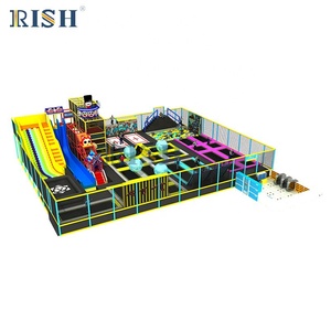 Centre de jeux personnalisé pour adultes et enfants, équipement de terrain de jeux intérieur, <span class=keywords><strong>parc</strong></span> de trampolines pour enfants - Product Image 4