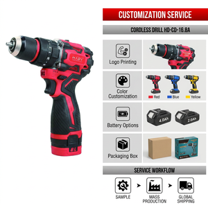 Taladro Eléctrico de 16.8V, Destornillador Inalámbrico, Juego de Taladro Manual con Batería de Litio Recargable y Estuche de Transporte <span class=keywords><strong>BMC</strong></span> - Product Image 6