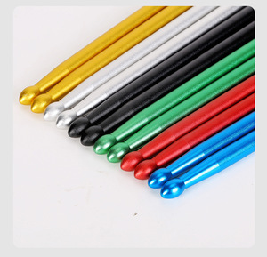 Baquetas <span class=keywords><strong>de</strong></span> aluminio <span class=keywords><strong>de</strong></span> aviación <span class=keywords><strong>de</strong></span> Metal, batería <span class=keywords><strong>de</strong></span> Jazz, batería electrónica, baquetas personalizadas, baquetas <span class=keywords><strong>de</strong></span> aleación <span class=keywords><strong>de</strong></span> aluminio a la venta - Product Image 2