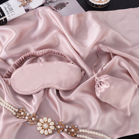 Taie d'oreiller en Satin, soyeux, Super doux et respirant, de luxe, avec fermeture éclair cachée, masque pour les yeux