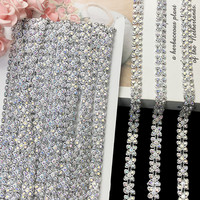 Bande de décoration en plastique papillon or et argent avec strass, très demandée