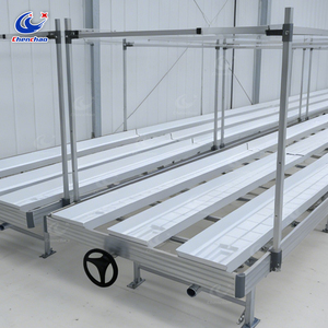Mesa de Cultivo Hidropónico Vertical con Sistema de Flujo y Reflujo, Banco Rodante Premium para Cultivo Interior - Product Image 6