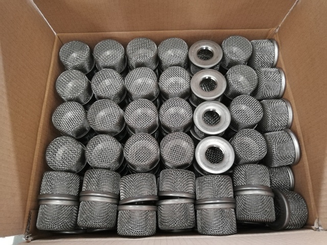 Custom Size Dome Shape Stainless Steel Wire Mesh Strainer Filter for Airless Paint Sprayer and Industrial Spray Guns