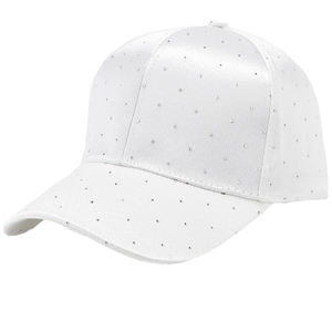 หมวกเบสบอลประดับเพชร สไตล์ฮิปฮอป ปรับขนาดได้ สำหรับใส่ในชีวิตประจำวัน สินค้าขายดี มีความต้องการสูง - Product Image 1