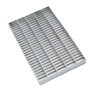 פלטת פלדה מגולוונת פתוחה / רשת רצפה לרצפת ביניים כבדה עבור מדפי משטחים בקנה מידה גדול - Product Image 2