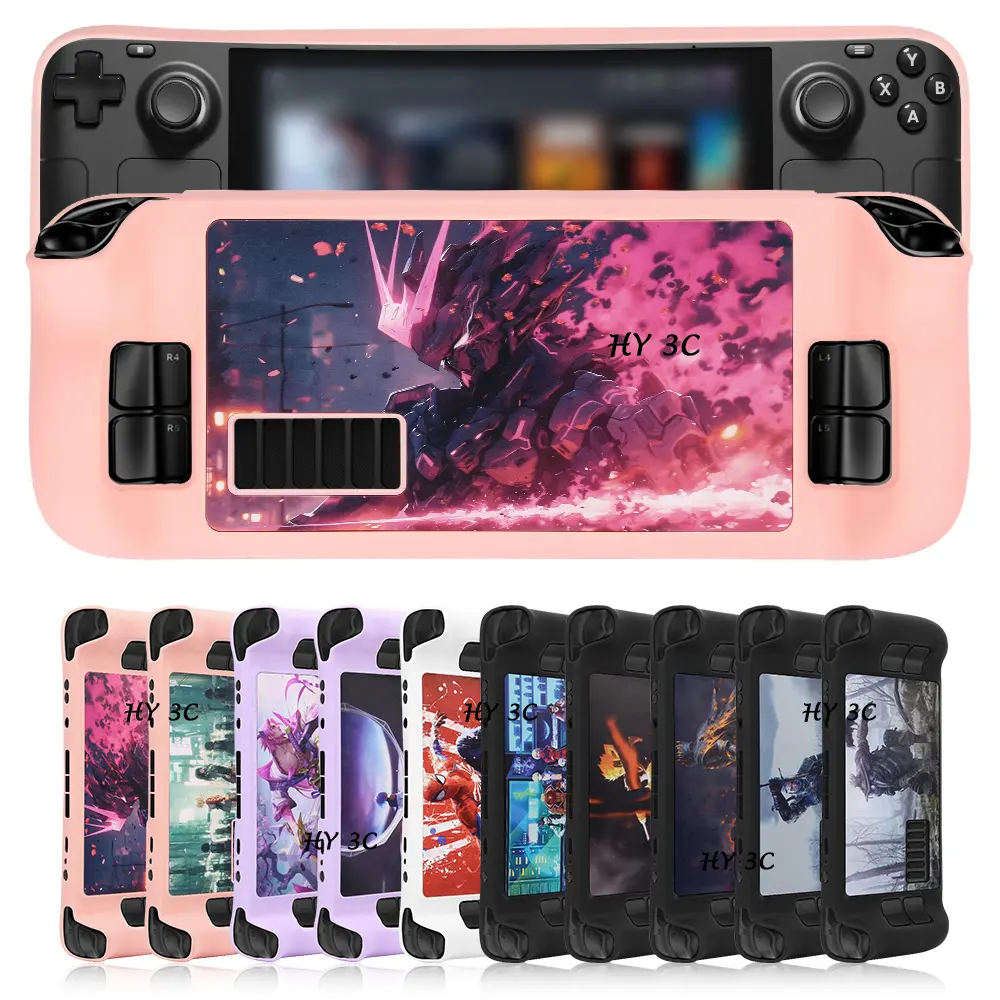 Multi-Colors Soft TPU Protective Case Shell Para Steam Deck Silicon Non-slip Cover For Steam Deck game console Protector Case