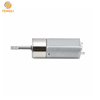 Motor DC 050 Berkinerja Tinggi dengan Sikat Karbon DC 6V, 12V, 24V 16mm Gearbox Logam Bundar Standar untuk Pompa Peristaltik Miniatur
