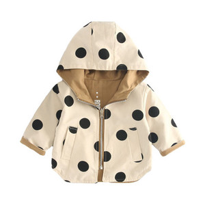 Chaqueta de Invierno para Niños Pequeños, Estilo Inglés, de Manga Larga, Resistente al Viento, Reversible - Product Image 1